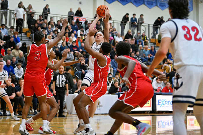 Columbus Lake Oswego boys basketball Les Schwab Invitational December 27 2023 Leon Neuschwander 55